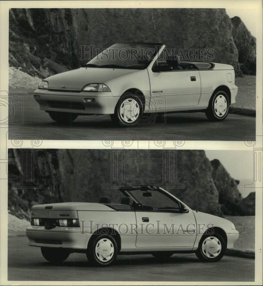 1990 Press Photo General Motors Geo Metro LSi convertible - mjc30818 - Historic Images