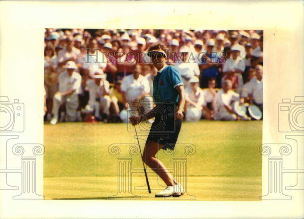 1982 Press Photo Golfer Sherri Steinhauer - mjc30900 - Historic Images