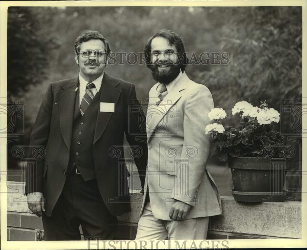 1980 Press Photo Gordon Steinhauer and Ray Daugherty - mjc30901 - Historic Images