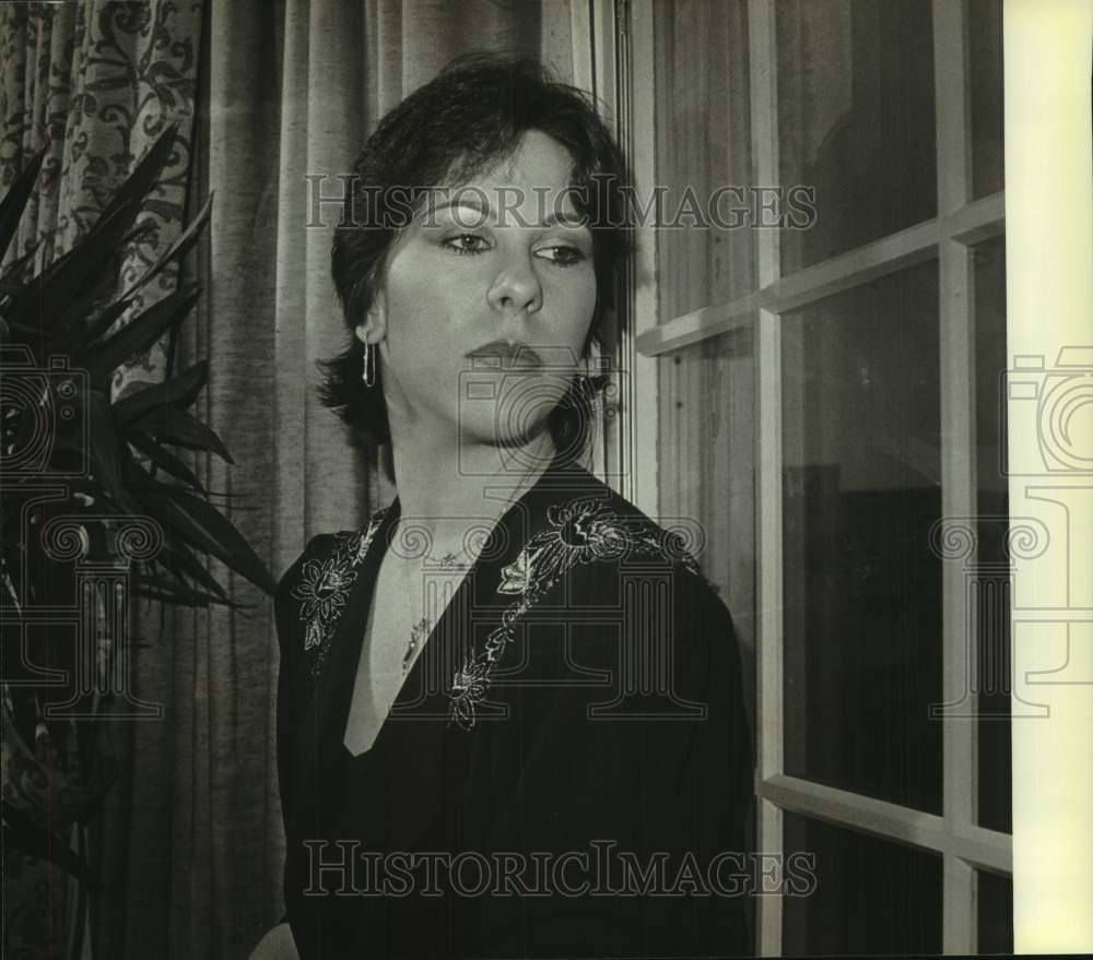 1980 Press Photo Catherine Steinfest, Assistant Fashion Designer - mjc30908 - Historic Images