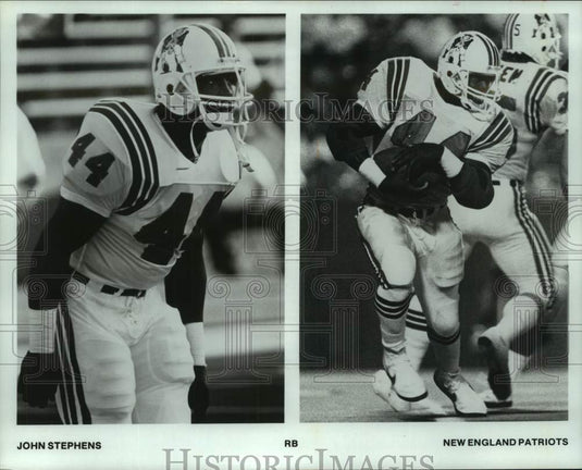 1993 Press Photo John Stephens New England Patriots Football - mjc30922 - Historic Images