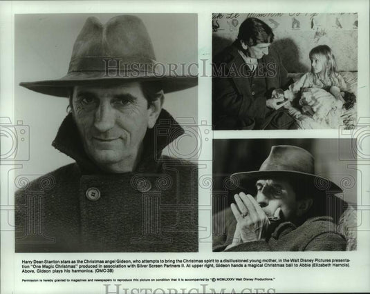 1985 Press Photo Harry Dean Stanton in "One Magic Christmas" - mjc30924 - Historic Images