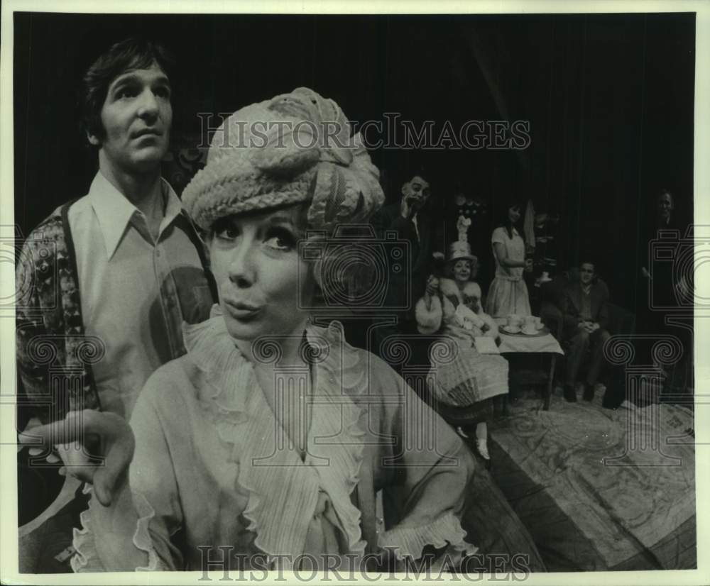 1970 Press Photo Cast of &quot;Beggar on Horseback&quot; at The Repertory Theater - Historic Images