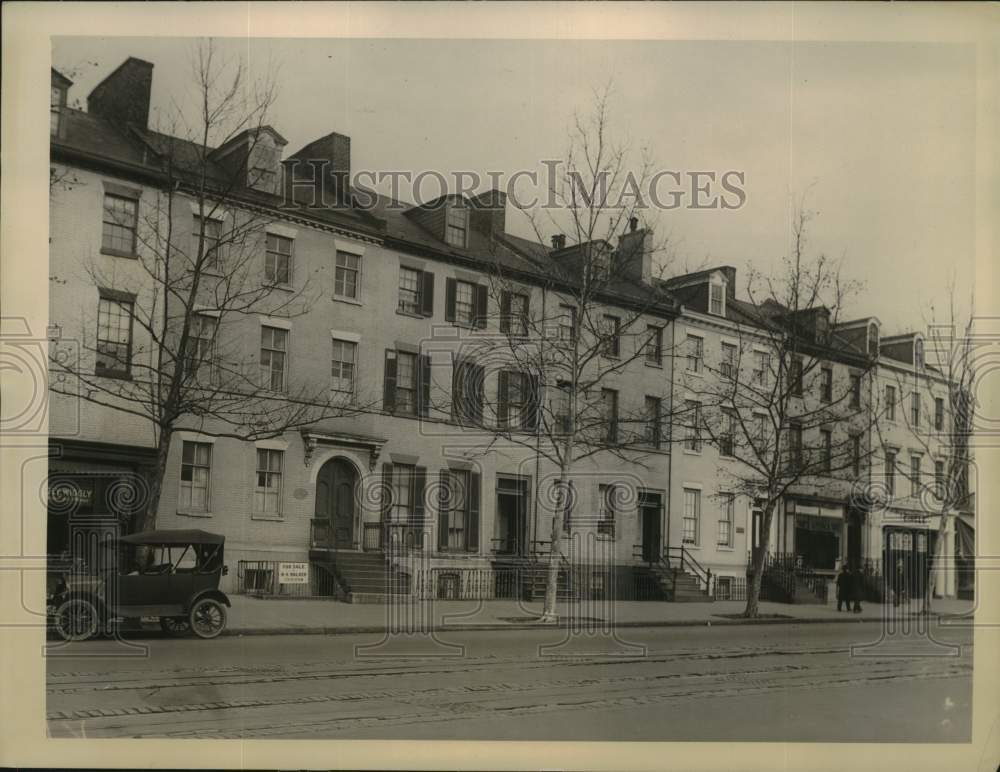 1922, Six Buildings at 2107 to 2117 Pennsylvania Avenue, Washington - Historic Images