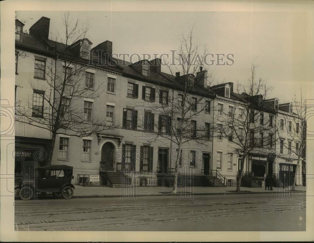 1922, Six Buildings at 2107 and 2117 Pennsylvania Avenue Washington - Historic Images