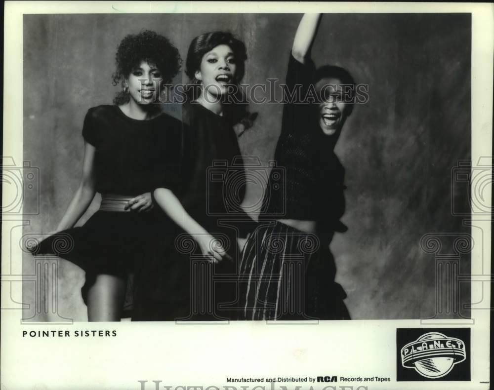 1983 Press Photo the &quot;Pointer Sisters&quot; - mjc31123