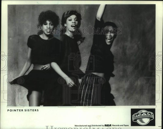 1983 Press Photo the "Pointer Sisters" - mjc31123