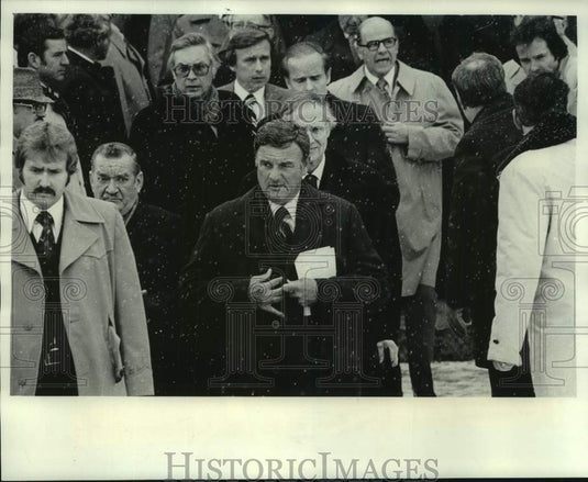 1978 Press Photo Wisconsin dignitaries at William Steiger funeral - mjc31172 - Historic Images