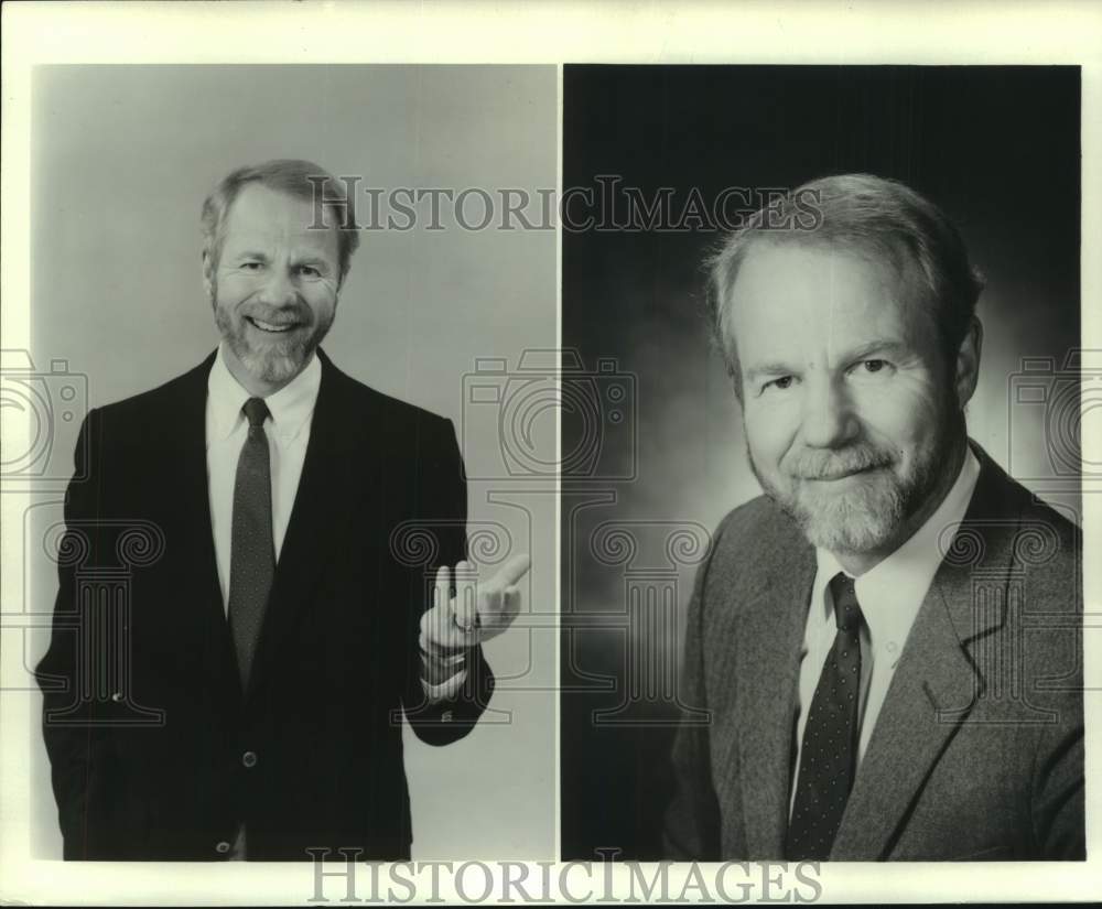 1990 Press Photo William Stevens, Director, Center for Management Excellence - Historic Images