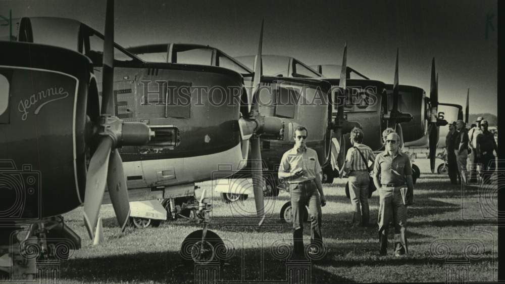 1984 Press Photo Annual Convention Fly-In of Experimental Aviation Association - Historic Images