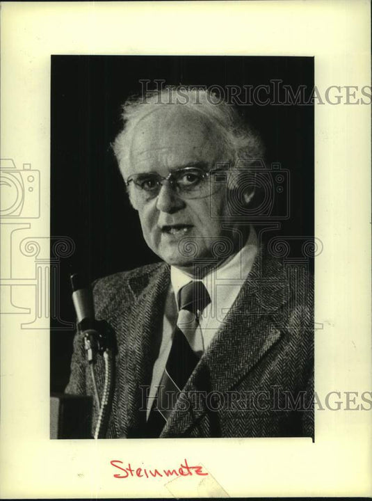 1980 Press Photo Circuit Judge Donald W. Steinmetz Milwaukee - mjc31695 - Historic Images