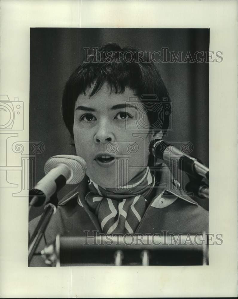 1975 Press Photo Nancy Steorts, Special Assistant to Agriculture Secretary - Historic Images