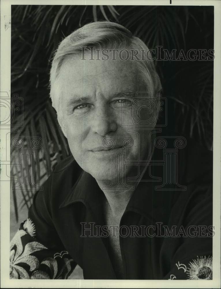 1983 Press Photo George Peppard Stars in NBC "The A Team" production - Historic Images