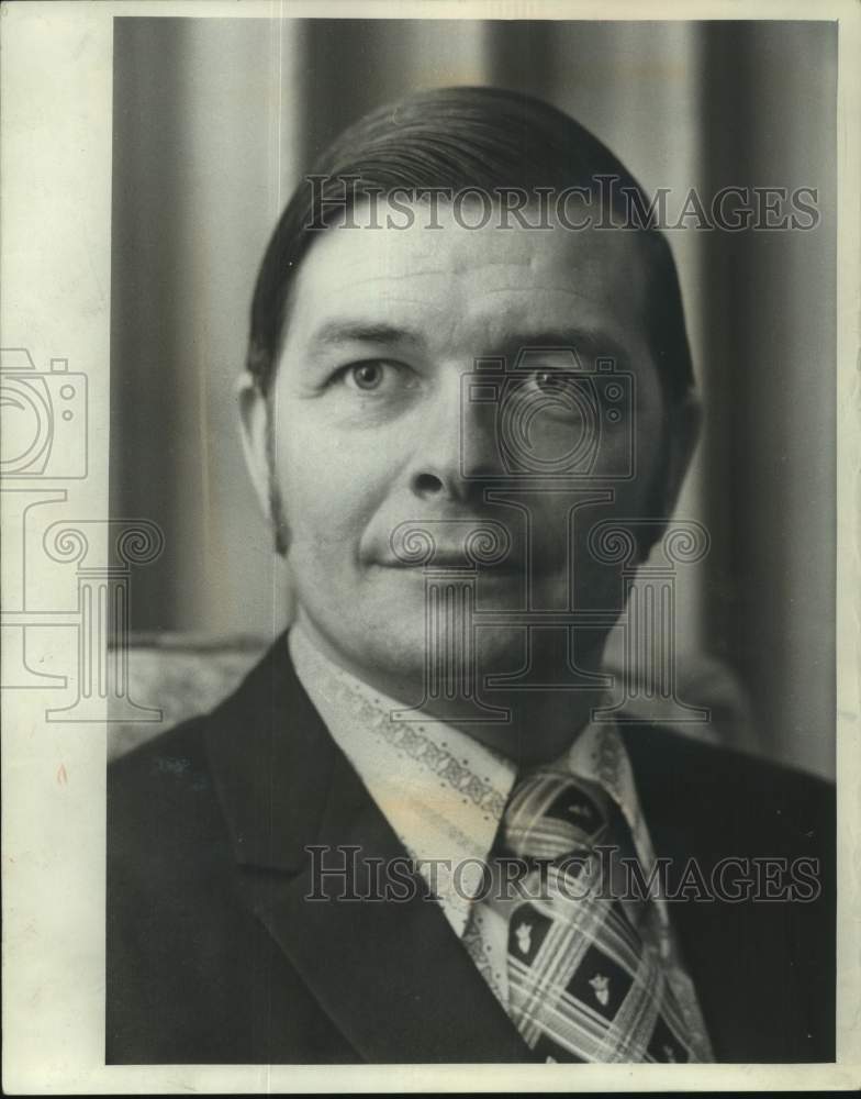 1973, Dwight M. Stevens, state campaign chairman, Wisconsin - Historic Images