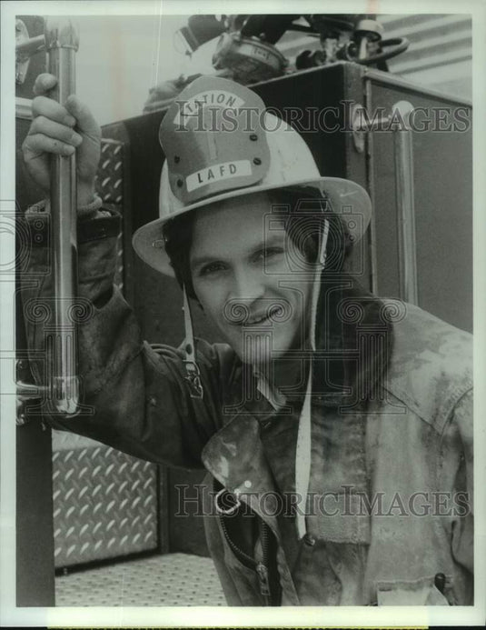 1981 Press Photo Actor Andrew Stevens in "Code Rode" - mjc31906 - Historic Images