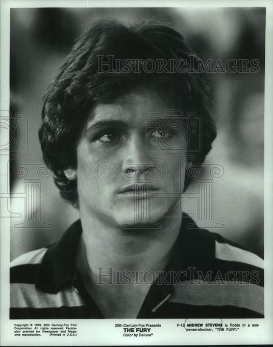 1978 Press Photo Andrew Stevens in "The Fury" - mjc31909 - Historic Images