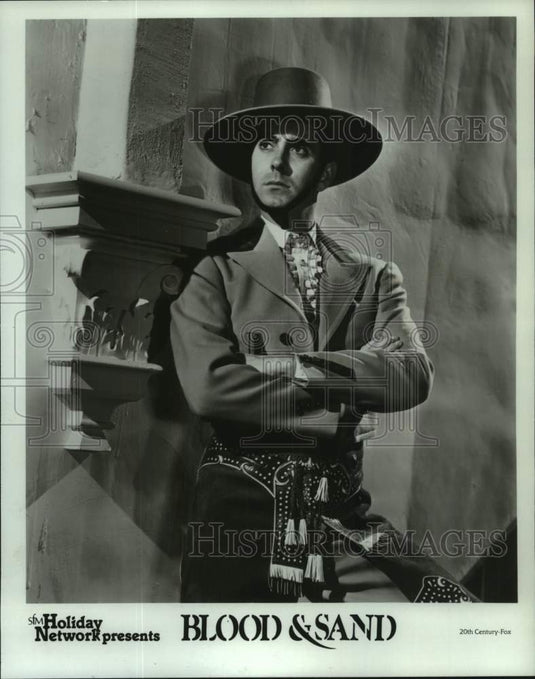 1981 Press Photo Tyrone Power in "Blood & Sand" - mjc31954 - Historic Images
