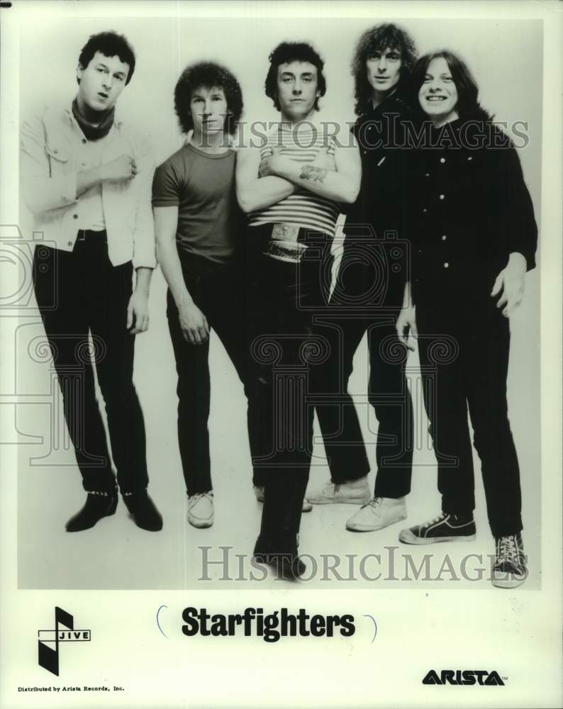 1982 Press Photo Starfighters, music group - mjc31979 - Historic Images