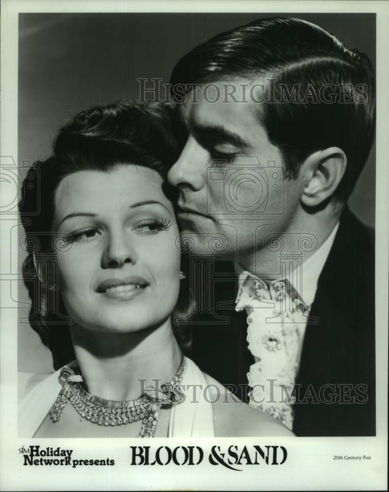 1981 Press Photo Tyrone Power and Rita Hayworth Star in &quot;Blood &amp; Sand&quot; - Historic Images