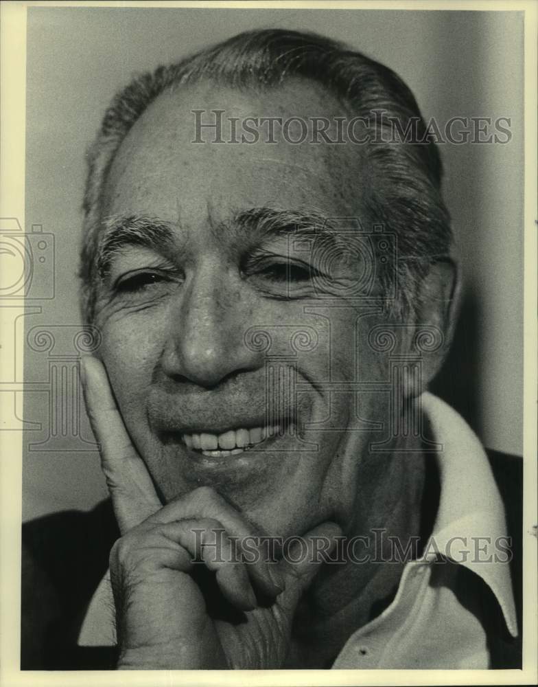 1986 Press Photo Actor Anthony Quinn - mjc32025 - Historic Images