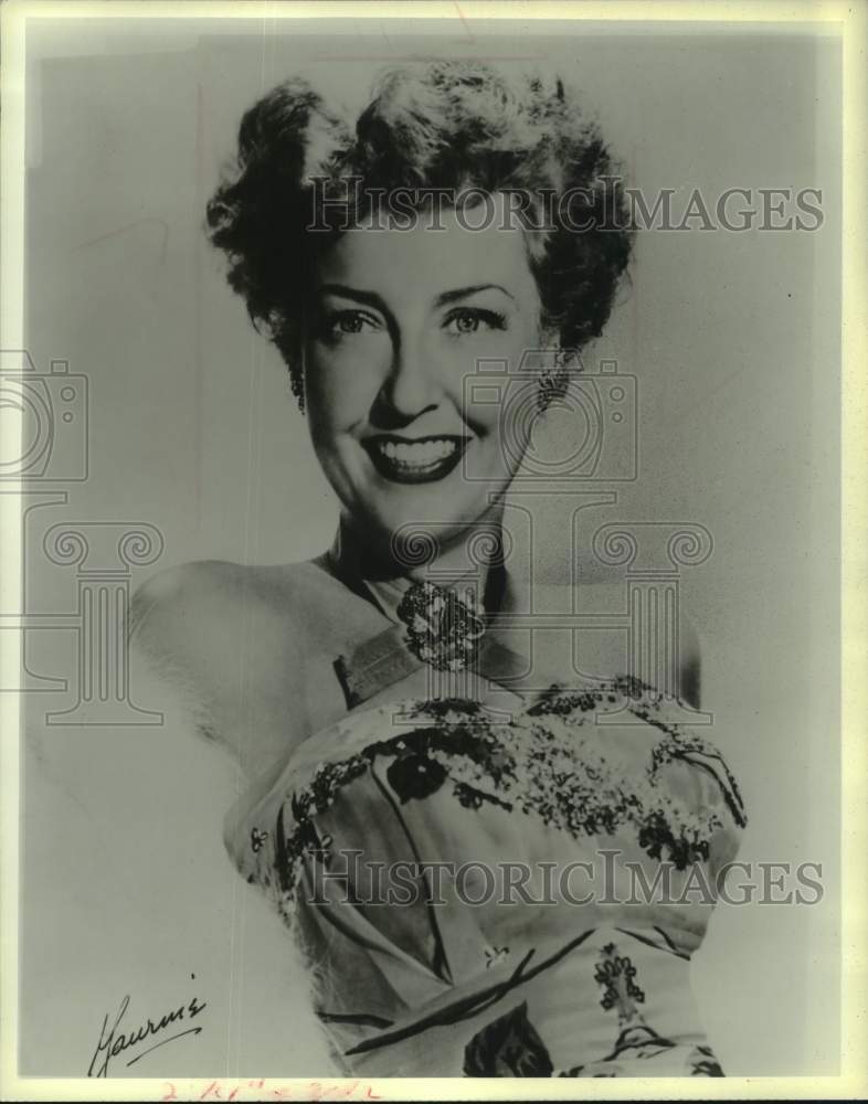 1979 Press Photo Singer Jeanette MacDonald - mjc32041 - Historic Images