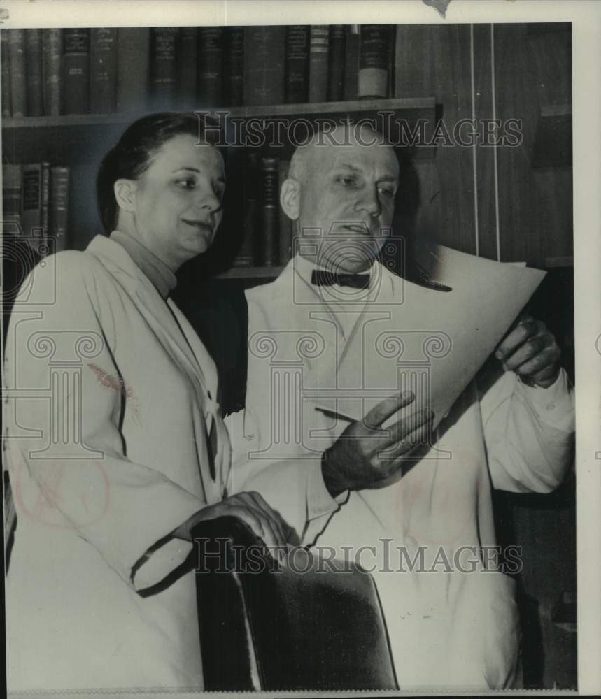 1966, Dr. William H. Masters &amp; Mrs. Virginia Johnson, Sex Therapists - Historic Images
