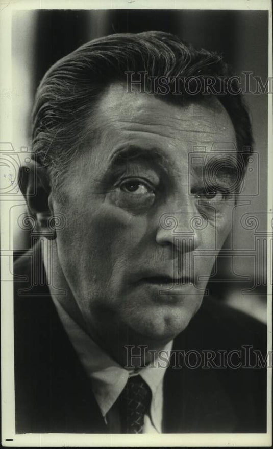 1975 Press Photo Actor Robert Mitchum - mjc32312 - Historic Images