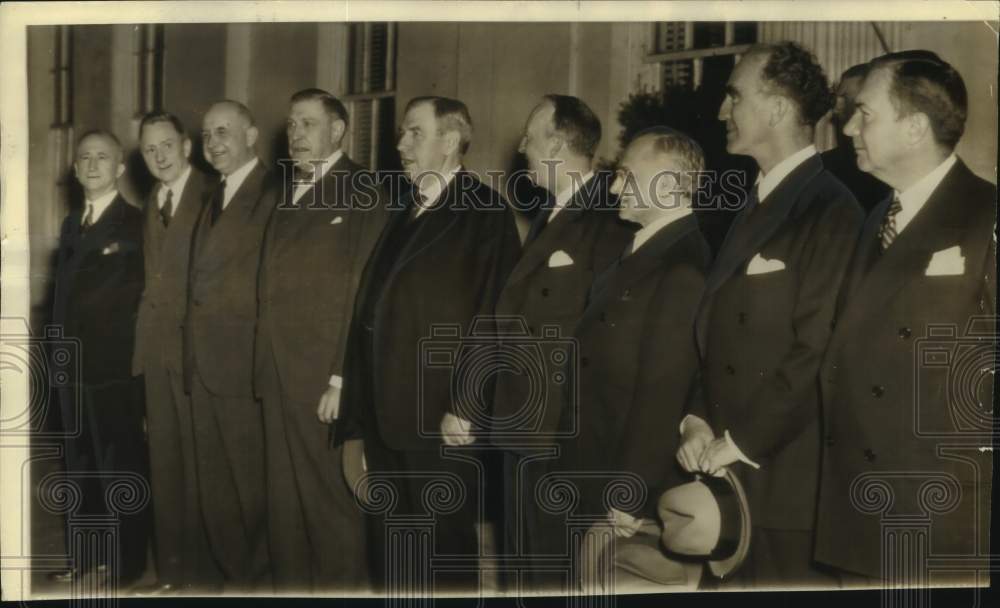 1941, Members of the United States Supreme Court at the White House - Historic Images