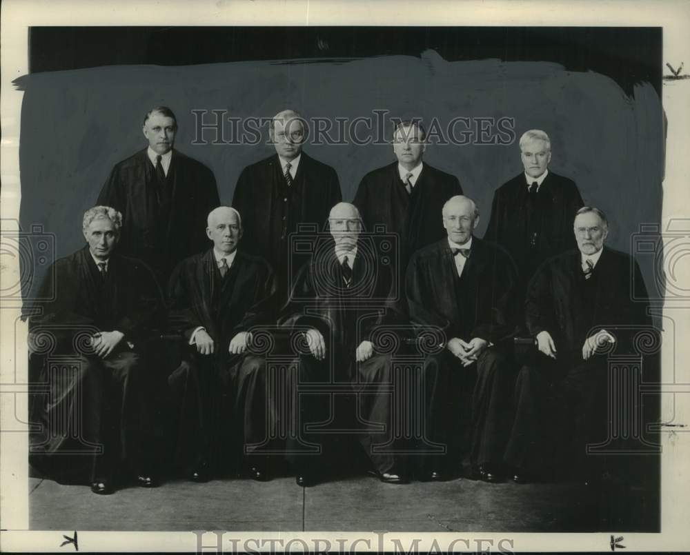 Press Photo High Court Justices - mjc32322 - Historic Images