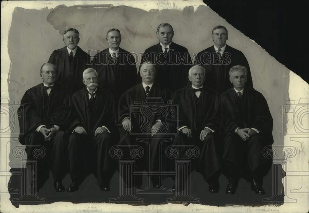 1930, United States Supreme Court members - mjc32365 - Historic Images