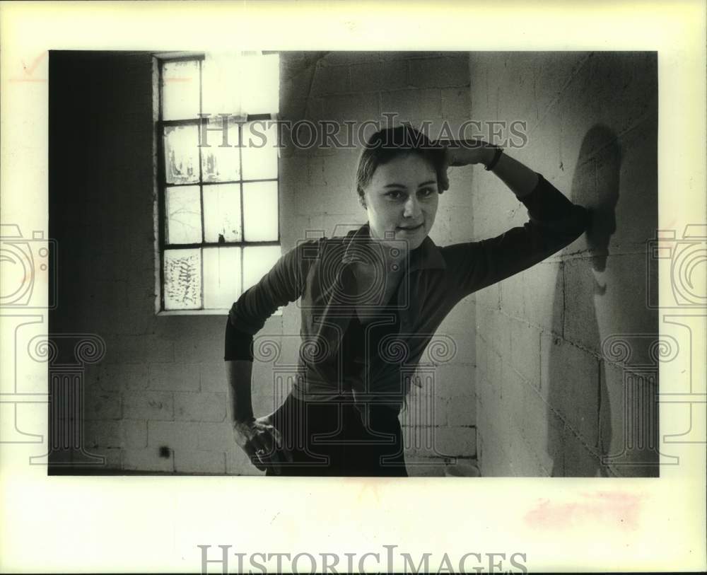 1980 Press Photo Christine Stevens, founder of Kanopy Dance Theater in Wisconsin - Historic Images