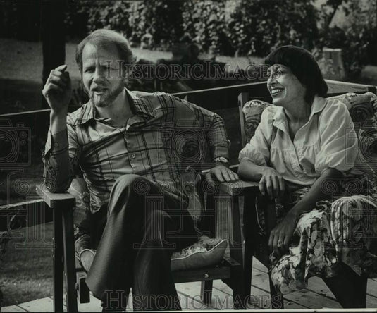 1978 Press Photo Joan and Bill Stevens "Marriage Planning" - mjc32635 - Historic Images