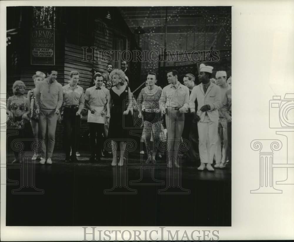 1965 Press Photo Karen Morrow in scene from "I Had a Ball" - mjc32684 - Historic Images