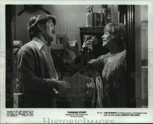 1978 Press Photo Shirley MacLane and Tom Skerritt in "Turning Point" - mjc32826 - Historic Images