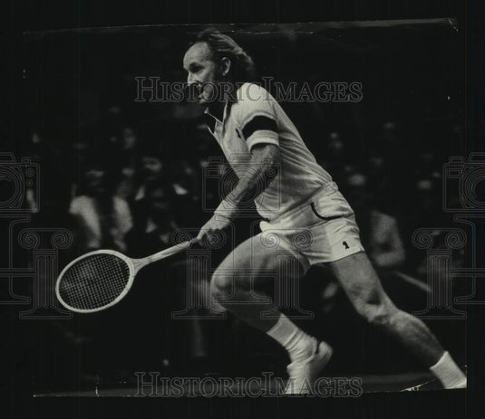 1980 Press Photo Rod Laver in action while playing tennis - mjc32842 - Historic Images