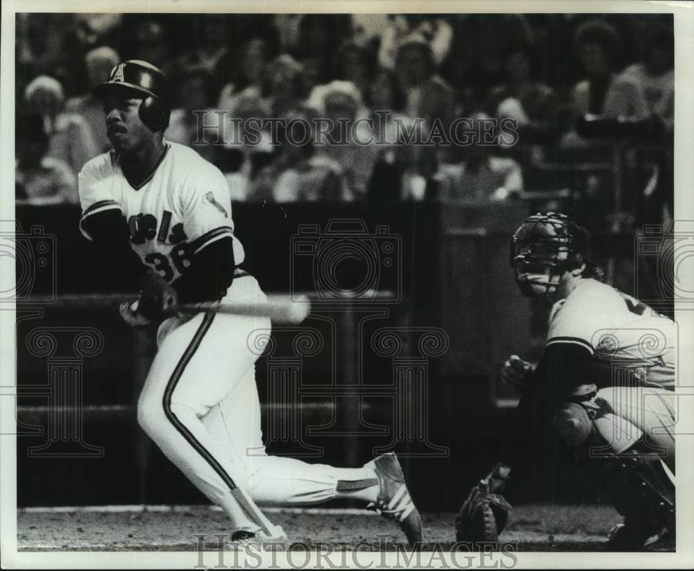 1981 Press Photo Baseball player Lee Stanton - mjc32919 - Historic Images