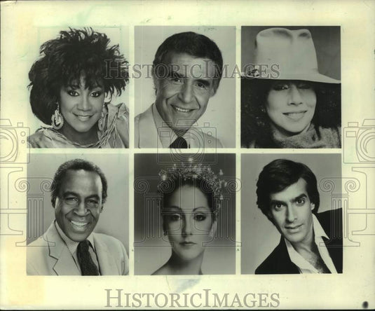 1985 Press Photo Stars on "The Kraft All-Star Salute To Ford's Theatre." - Historic Images