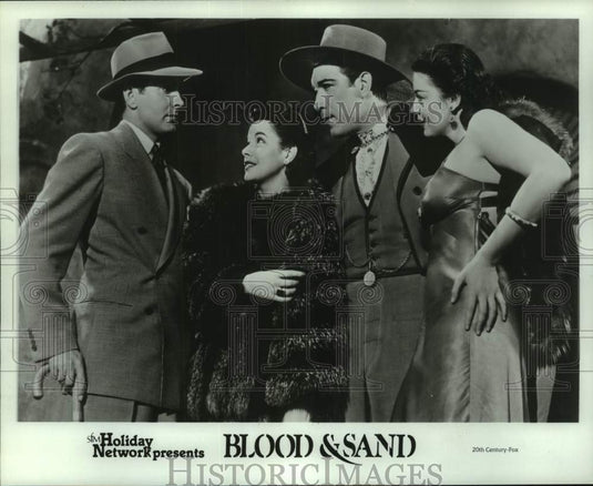 1981 Press Photo Tyrone Power and others in "Blood and Sand." - mjc32952 - Historic Images