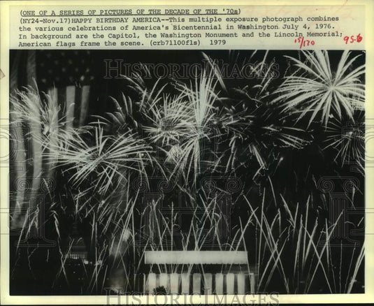 1976 Press Photo Various celebrations of America's Bicentennial in Washington. - Historic Images