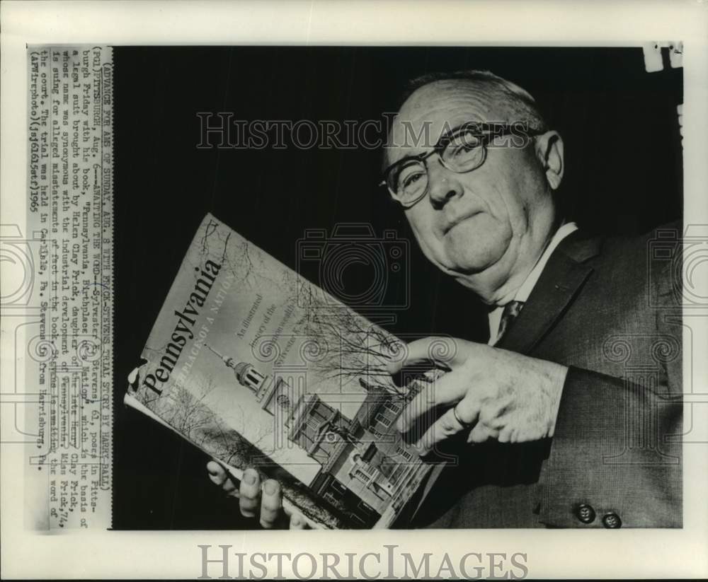 1965, Sylvester E. Stevens with Pennsylvania, Birthplace of a Nation - Historic Images