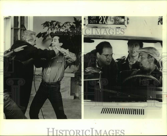 1993 Press Photo Scenes from "Seinfeld" season finale. - mjc33391 - Historic Images