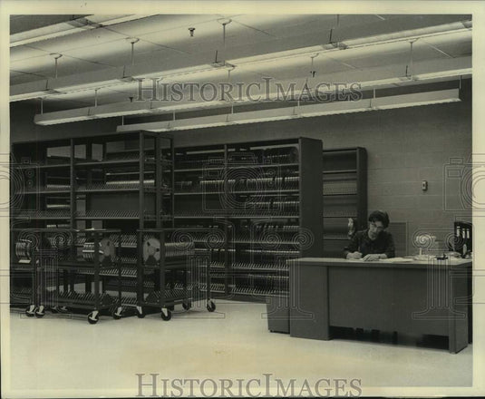 1963, IRS Magnetic Tape Library, National Computer Center - mjc33580 - Historic Images