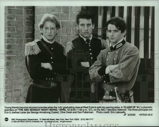 1993 Press Photo Scene from "Class of '61" on ABC-TV's Monday Night Movie - Historic Images
