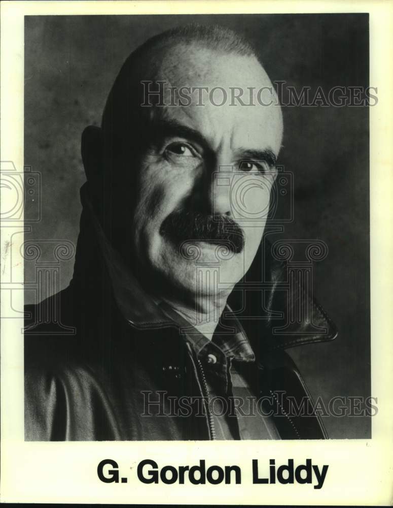 1993 Press Photo G. Gordon Liddy in "The G. Gordon Liddy Show" - mjc33927 - Historic Images