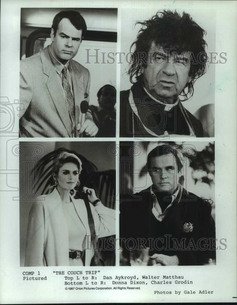 1988 Press Photo Walter Matthau and others in The Couch Trip - mjc33944 - Historic Images