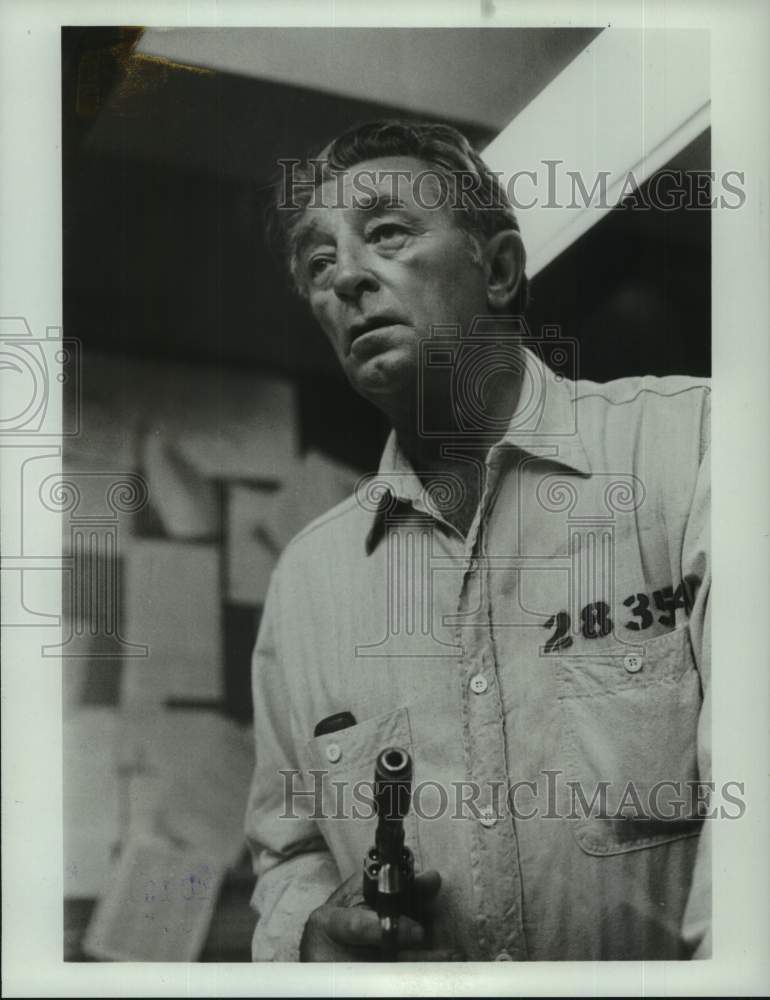 1983 Press Photo Actor Robert Mitchum United States - mjc33999 - Historic Images