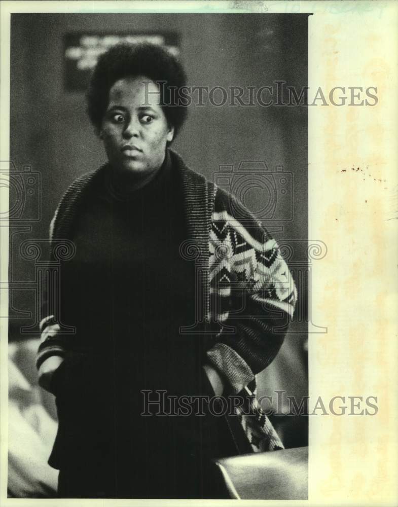 1982 Press Photo Barbara Starks in court, starved her son to death, Wisconsin - Historic Images