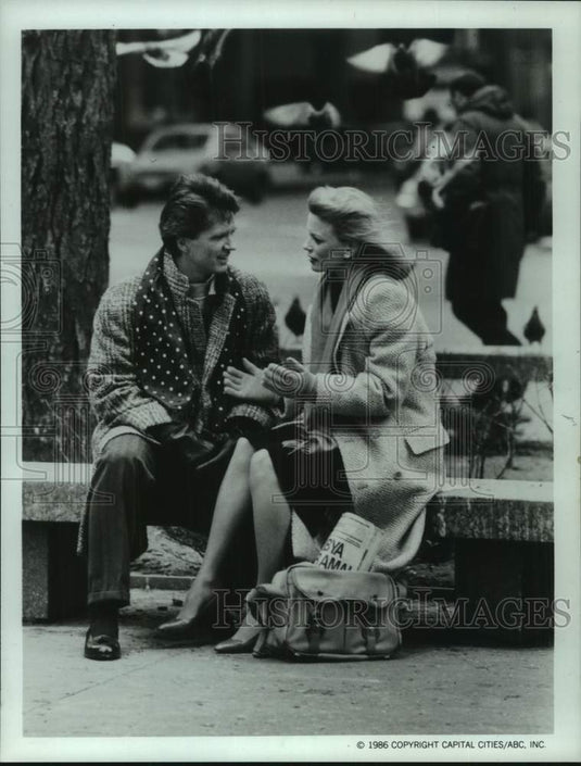 1986 Press Photo Shelly Hack & Tom Mason in "Jack And Mike" - mjc34129 - Historic Images