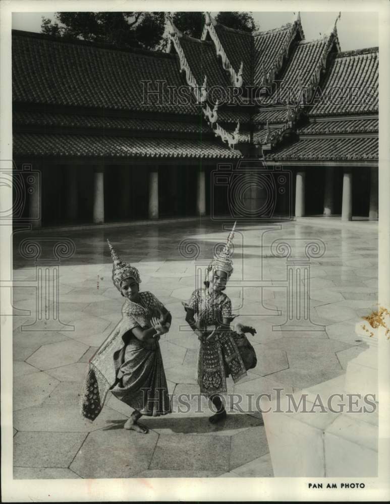 1963, The Siamese Dancers of Bangkok, Thailand - mjc34167 - Historic Images