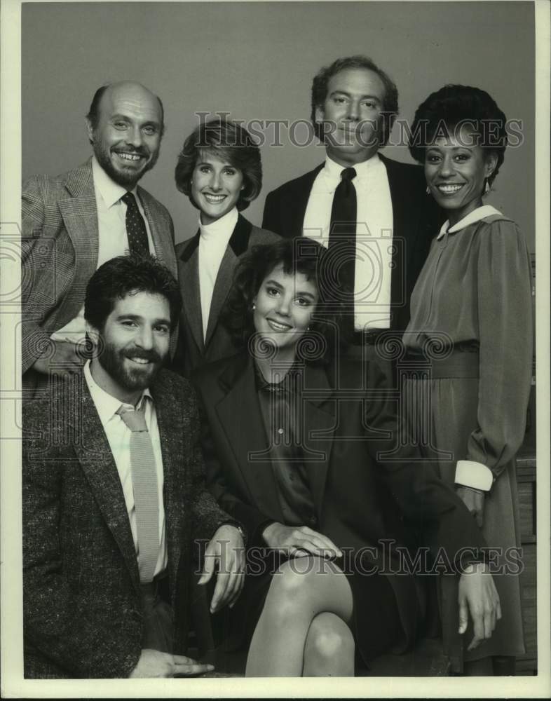 1986 Press Photo Cast of the Television Show &quot;Foley Square&quot; - mjc34419 - Historic Images